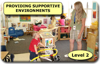 Level 2 Matrix - Providing Supportive Environments